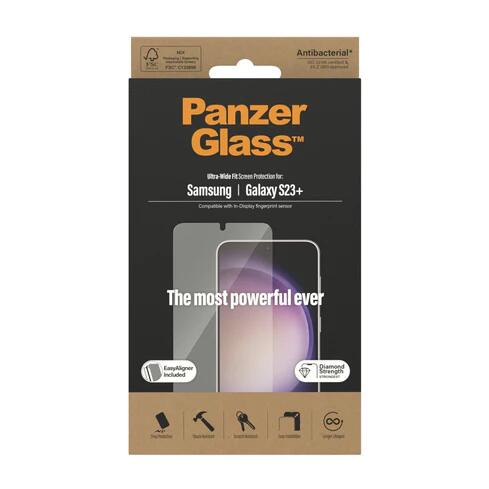 PanzerGlass Ultra Wide Fit Displayschutz für Samsung Galaxy S23+ PanzerGlass Ultra Wide Fit Displayschutz für Samsung Galaxy S23+